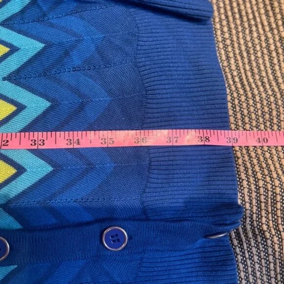 Lane Bryant Chevron Cardigan Sweater Size 22/24 - Picture 8 of 8